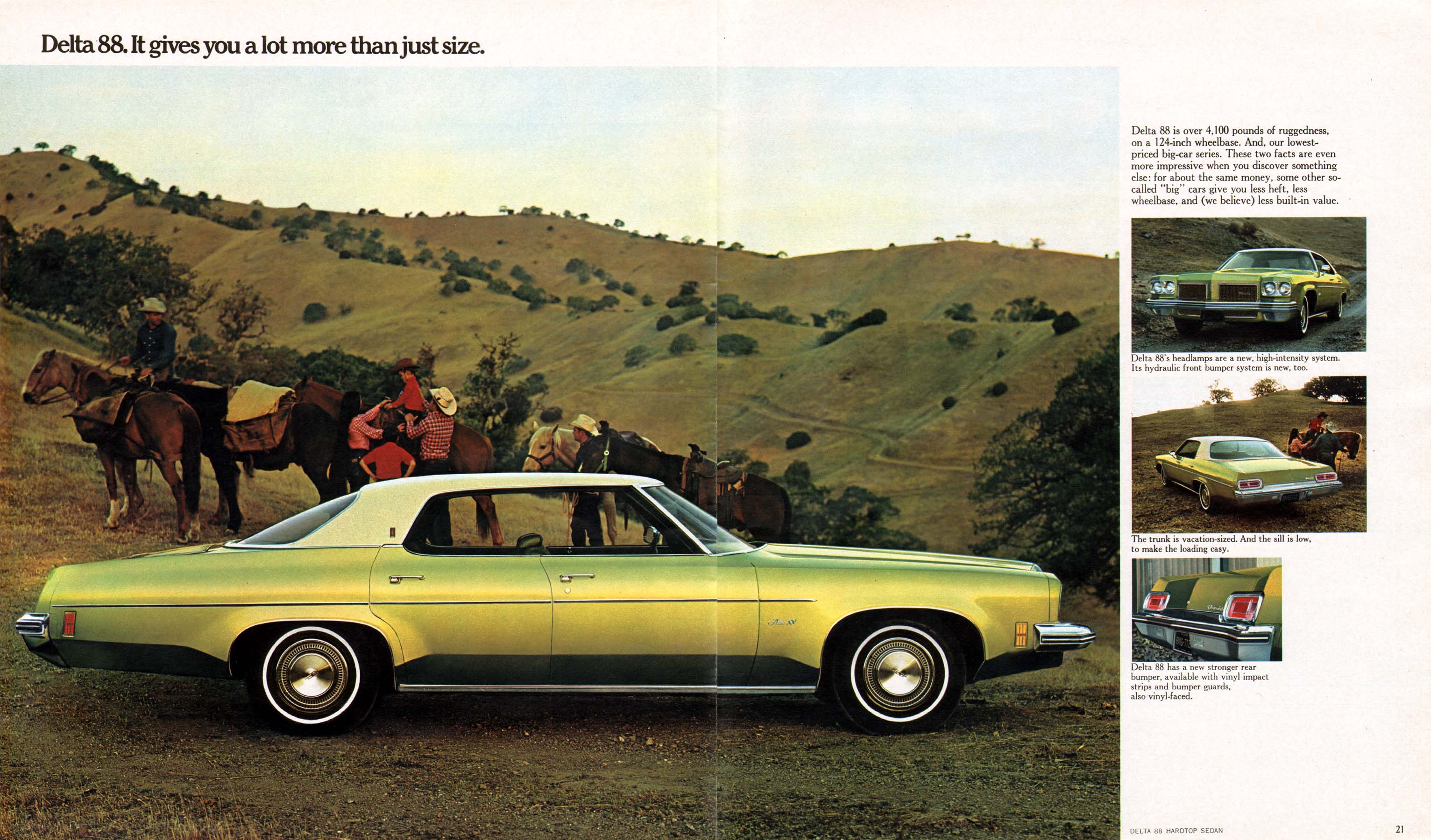 1973 Oldsmobile Full-Line Brochure Page 20